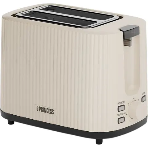 Tostadora "Wave" 930W (Blanca) - PRINCESS – imagen 2