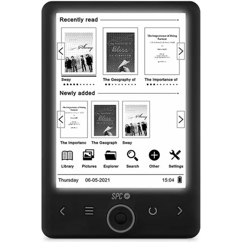 E-Book 6" Dickens Light 2 8GB (Negro) - SPC – imagen 2