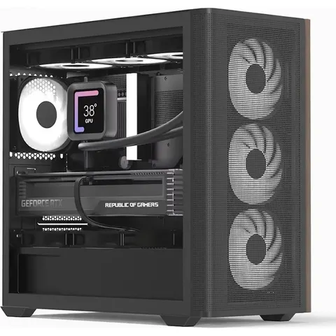 Caja Micro-ATX D301A (negro) - AEROCOOL – imagen 2