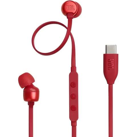 Auriculares JBL Tune 310C USB Rojo – imagen 2
