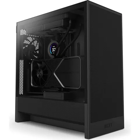 NZXT Torre ATX H5 Flow Compact Negra – imagen 3