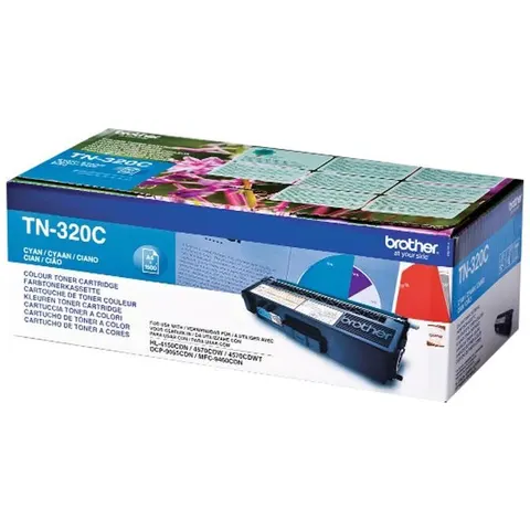Brother TN-320C toner cian – imagen 4