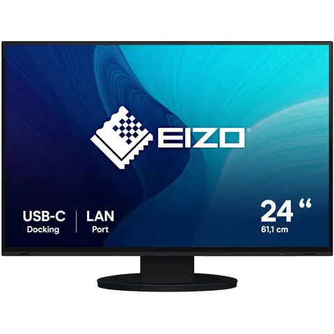 Monitor FlexScan LED IPS 24.1" EV2495-BK WUXGA (Negro) - EIZO – imagen 2