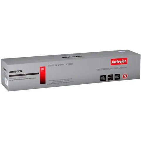 Tóner compatible Oki ATO-B430N (negro) - ACTIVEJET – imagen 2