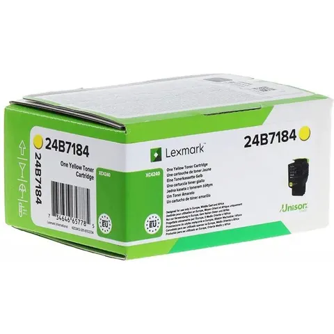 Lexmark 24B7184 toner amarillo – imagen 3