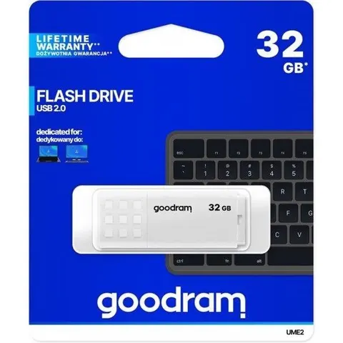 Pendrive USB 2.0 32GB UME2 (Blanco) - GOODRAM – imagen 2