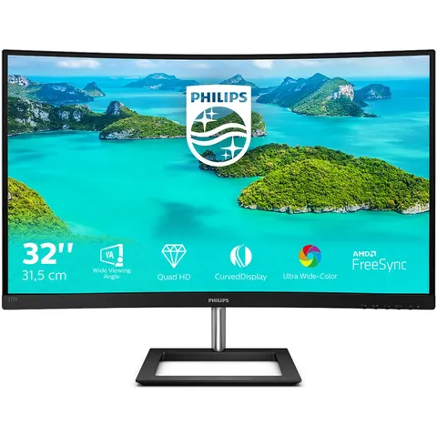 Monitor 31.5" E Line 325E1C/00 Quad HD LCD (Negro) - PHILIPS – imagen 2