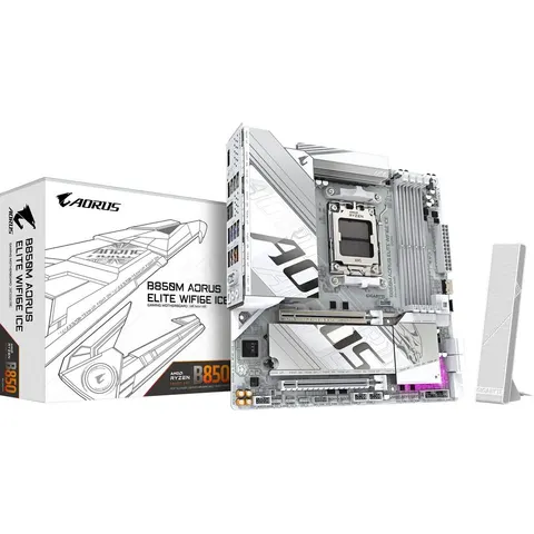 Gigabyte Placa Base B850M A ELT WF6E ICE – imagen 3
