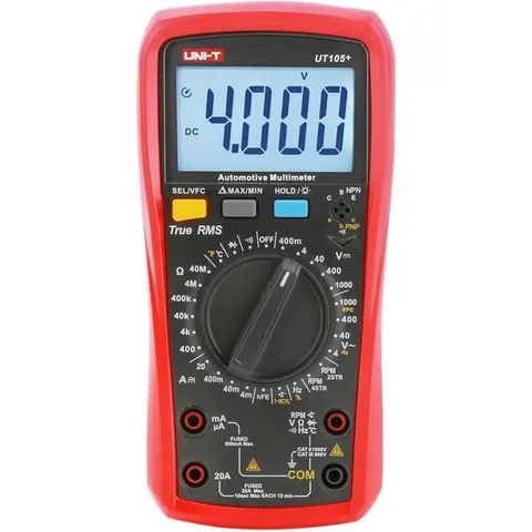 Multímetro digital para automoción - UNI-T UT105+ – imagen 2