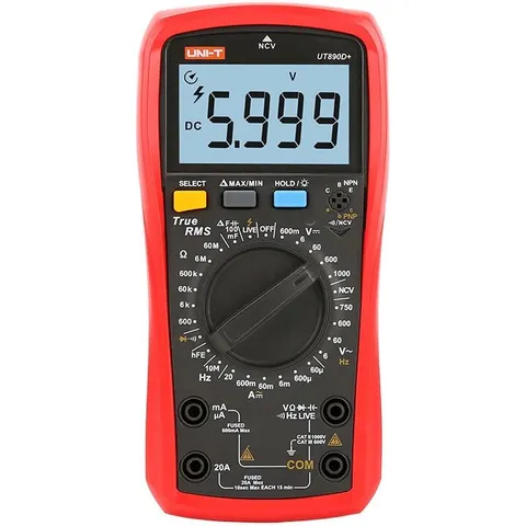 Multímetro digital TrueRMS - UNI-T UT890D+ – imagen 2
