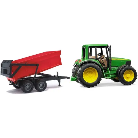 BRUDER John Deere 6920 con remolque volquete – imagen 2