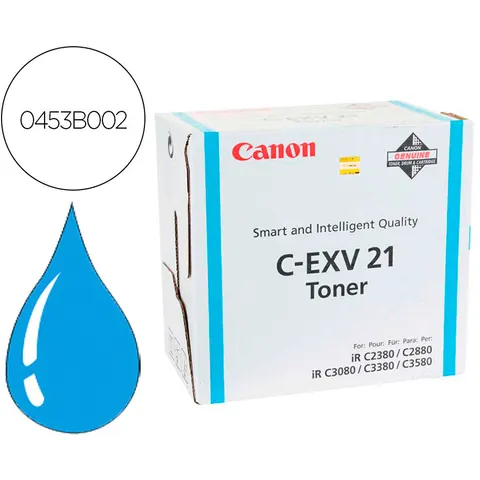 Canon C-EXV21 toner cian – imagen 3