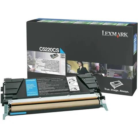 Lexmark C5220CS toner cian – imagen 3