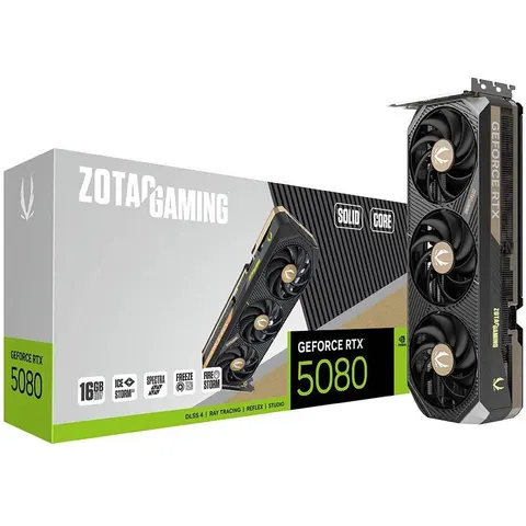 Zotac GAMING GeForce RTX 5080 SOLID CORE NVIDIA 16 GB GDDR7 – imagen 3