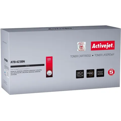 Tóner compatible Brother ATB-423BN (negro) - ACTIVEJET – imagen 2