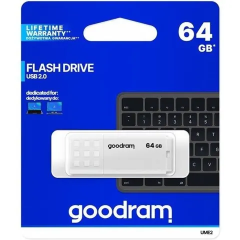 Pendrive USB 2.0 64GB UME2 (Blanco) - GOODRAM – imagen 2