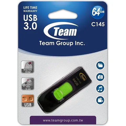 Team Group Pen C145 64GB USB3.2 Gen1 – imagen 2