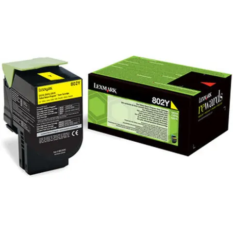 Tóner amarillo (1000 páginas) - LEXMARK – imagen 3