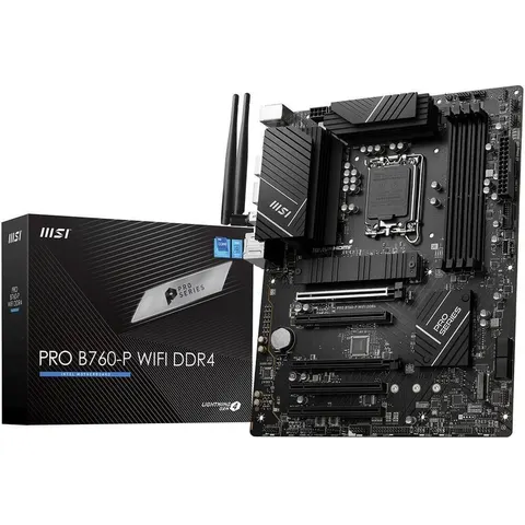 MSI Placa Base PRO B760-P WIFI DDR4 – imagen 3