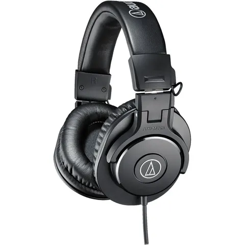Auriculares con Cable ATH-M30X (Negro) - AUDIO-TECHNICA – imagen 2