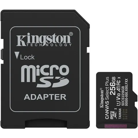 Kingston Technology 256GB microSDXC Canvas Select Plus Gen3 150MB/s A1 – imagen 2