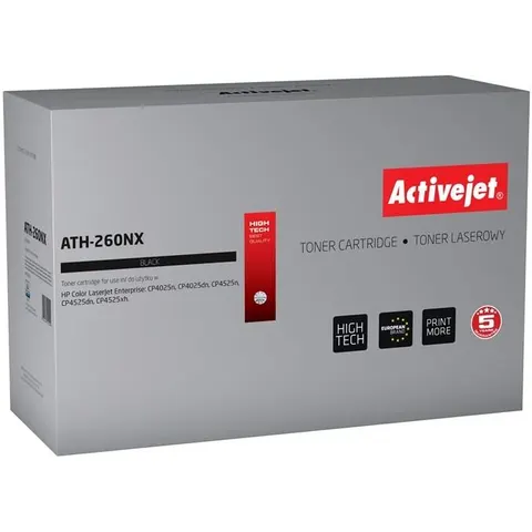Tóner compatible HP ATH-260NX (negro) - ACTIVEJET – imagen 2