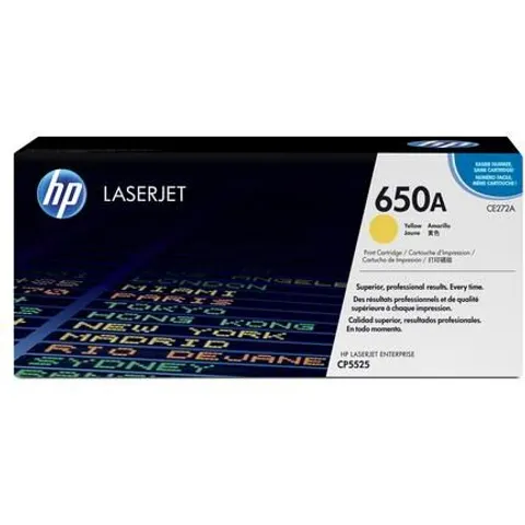 HP 650A toner amarillo – CE272A – imagen 4