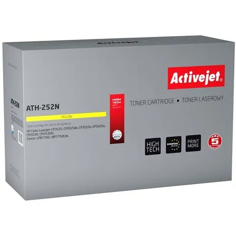 Tóner compatible HP ATH-252N (amarillo) - ACTIVEJET – imagen 2