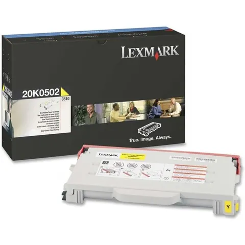 Lexmark 20K0502 toner amarillo – imagen 2