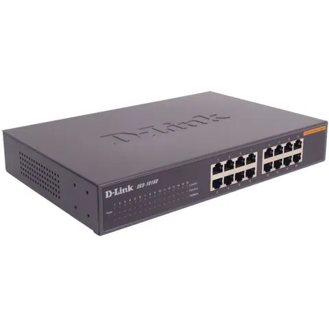 D-LINK DES-1016D - Switch, 16 puertos, Fast Ethernet – imagen 3