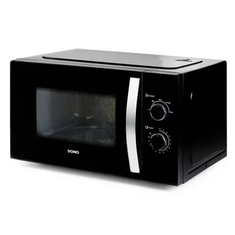DOMO Mikrowelle Schwarz 900 W – Bild 2