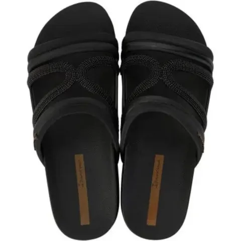 Ipanema walk slide chanclas mujer Negro (36) – imagen 2
