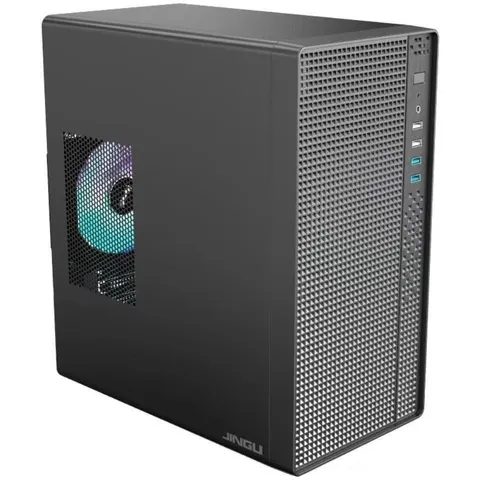 Gabinete Micro-ATX APPC-901 (negro) - APPROX – imagen 2