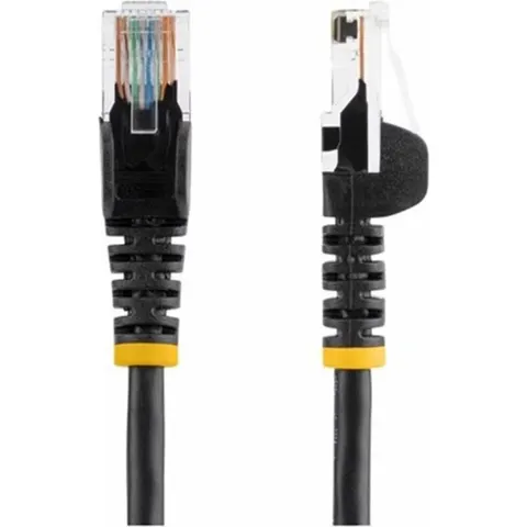 StarTech.com Cable de 3m Negro de Red Fast Ethernet Cat5e RJ45 sin Enganche - Cable Patch Snagless – imagen 3