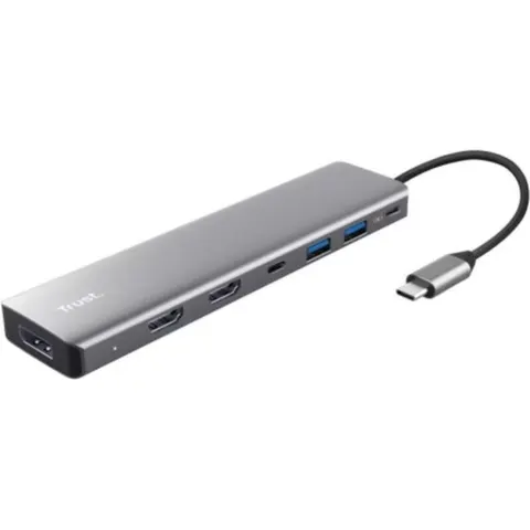 Trust 25661 hub de interfaz USB Tipo C Aluminio – imagen 3