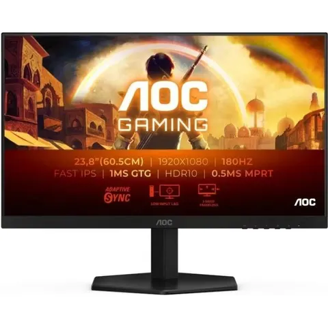 Monitor LCD IPS de 23,8" 24G42E Full HD (negro) - AOC – imagen 4