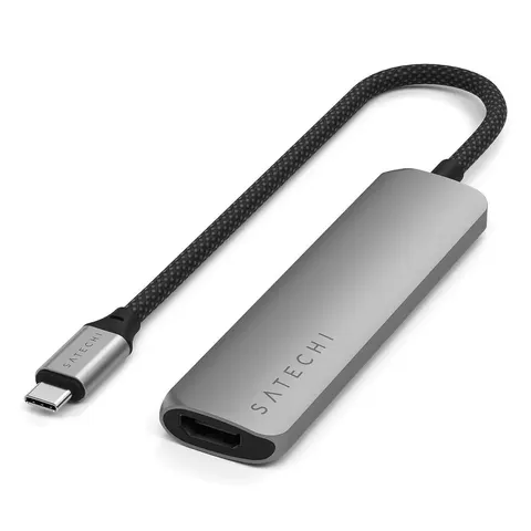 Satechi ST-P4SM interface hub USB Type-C 10000 Mbit/s Grey – image 3