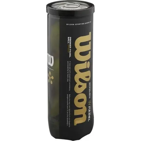 Bote Bolas Wilson Premier Padel Speed – Amarillo – imagen 3