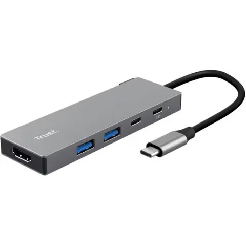 Trust 26062 hub de interfaz USB Tipo C Gris – imagen 3