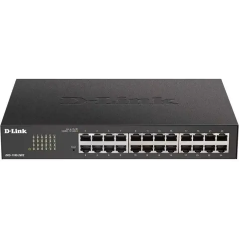 D-LINK DG1124V2E - Switch, 24 puertos, Gigabit Ethernet – imagen 4