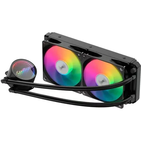 CoolBox Infinite Liquid 240 ARGB Negro – imagen 3