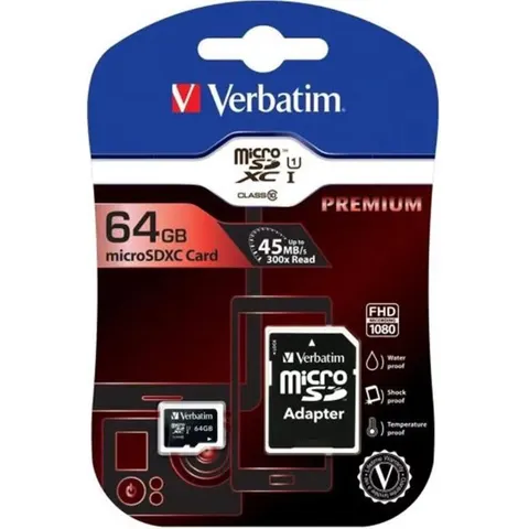 Verbatim Premium 64GB MicroSDXC Clase 10 – imagen 5