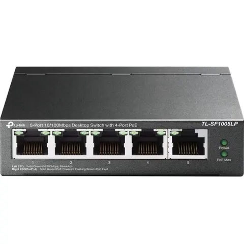 TP-LINK TPLINK SF1005LP - Switch, 5 puertos, Fast Ethernet, PoE – imagen 3