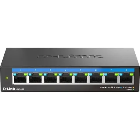 D-LINK DMS-108 - Switch, 8 puertos, 2,5 Gigabit Ethernet – imagen 3