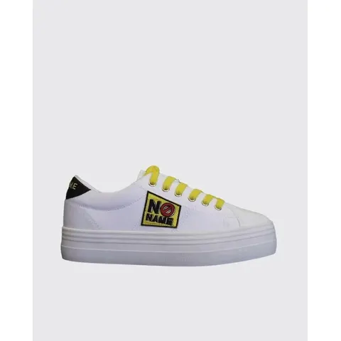 NO NAME - Plato Sneaker Canvas-Patch White Talla 41 – imagen 2