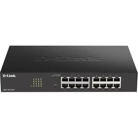 D-LINK DG1116V2E - Switch, 16 puertos, Gigabit Ethernet – imagen 4