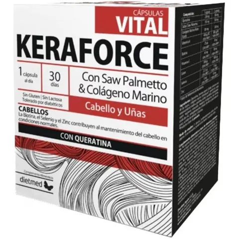 Dietmed keraforce vital 30cap. – imagen 3