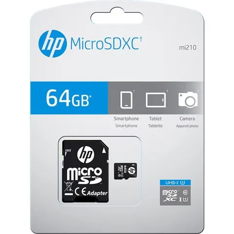 HP 64GB MicroSDXC Class 1 (U1) - Clase 10 – imagen 4