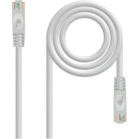 Cable Red RJ45 Cat6a U/UTP Gris (3 mts) - Nanocable – imagen 4