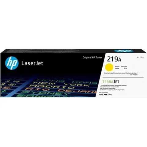 HP 219A (W2192A) toner amarillo – imagen 4